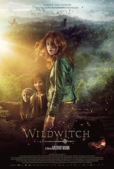 the movie poster for vidheshs with two children standing in front of them