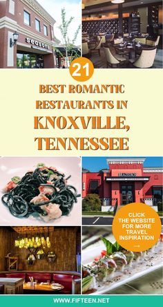 Romantic dining in Knoxville, TN, is an art form, with intimate settings and gourmet flavors. They have unique atmosphere, from cozy bistros to elegant dining rooms. So don't forget to reserve a table for a memorable dining experience in Knoxville. Elegant Dining Rooms, Pasta Crafts, Southern Usa, Brazilian Steakhouse, Romantic Restaurants, Steak And Seafood, Romantic Restaurant, Rich Desserts, Knoxville Tennessee