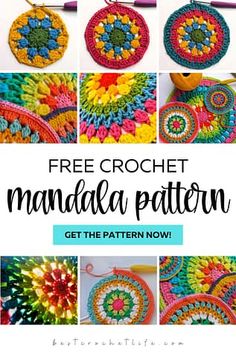 the free crochet pattern is featured in this article