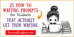 How-to writing allows students to describe the process involved with a particular activity or experience. If you want to really get your elementary students interested in their writing assignment, this list of how-to writing prompts designed with younger writers in mind is the ticket! #HowToWritingPrompts #HowToWriting #JournalBuddies Improve Writing Skills, Improve Writing, Writing Assignments, Journal Writing Prompts