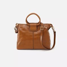 HOBO : Sheila Medium Satchel in Truffle - HOBO : Sheila Medium Satchel in Truffle - Annies Hallmark and Gretchens Hallmark, Sister Stores Soft Leather Handbags, Antique Brass Hardware, Love Now, Travel Light, Satchel Bag, Top Grain Leather, Everyday Bag, Leather Top, Satchel Bags