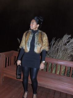 Fur Jacket Outfit, Sweenee Style, Sweet Fashion, Celeb Style, Classy Fashion, Jacket Outfit, Cute Winter Outfits, Style Challenge