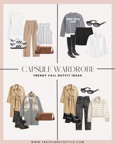 Travel light, Dress right: How to create the ultimate fall travel capsule wardrobe 2023 - Travel Meets Style Fall Packing