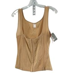 Lady Princess Brown Shaping Tank Top Ultra Slimming Camisole Womens 2x Nwt - Brand: Lady Princess - Color: Brown - Condition: New With Tags Box - Category: Women's Clothing Intimates & Sleep Camisoles & Camisole Sets - Department: Women - Mpn: Does Not Apply - Material: Polyester, Spandex - Size: 2x - Size Type: Regular - Style: Shaping Top - Type: Camisole Sku: B301-Nivei6tcr7am Stretch Camisole Corset With Built-in Bra, Beige Sleeveless Corset With Built-in Bra, Fitted Tank Vest With Built-in Bra, Stretch Tank Top With Built-in Bra, Stretch Underbust Tops For Summer, Fitted Scoop Neck Camisole, Stretch Sleeveless Corset With Medium Bust Support, Fitted Camisole Vest With Built-in Bra, Sleeveless Stretch Corset With Medium Bust Support