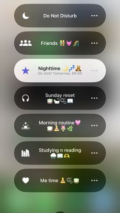 an iphone screen showing the different messages on each phone and what to do with them