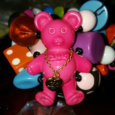 Betsey Johnson Unworn Very Rare! Sweetie Pie Teddy Bear Bracelet Firm ! No Pp! No Trades Playful Pink Jewelry For Party, Playful Pink Party Jewelry, Playful Pink Bracelets For Party, Bear Bracelet, Sweetie Pie, Betsey Johnson Jewelry, Very Rare, Womens Jewelry Bracelets, Betsey Johnson