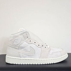 Air Jordan 1 Mid Se Craft Men's 8 Sku Fq3224 100 Brand New With Original Box Shipping Same Day Or Next Day Pet Smoke Free 100% Authentic White Suede High-top Sneakers For Sports, White Suede Sneakers For Sports, White Suede Custom Sneakers, Custom White Low-top Suede Sneakers, Custom White Suede Sneakers For Sports, White Suede Custom Sneakers For Sports, Custom White Suede Low-top Sneakers, Sporty White Suede Custom Sneakers, White Sporty Suede Custom Sneakers