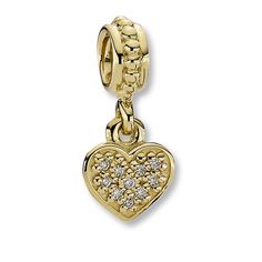 Gold 14k And Diamond Pave Brilliant Heart Dangle 750809d Rare & Collectible Pandora Pave Heart Dangle Charm 14k With Diamonds .06 Tcw No Offers Accepted. Price Is Firm! Pandora Engagement Ring, Pandora Story, Pandora Pave, Pandora Armband, Pandora Gold, Jewelry Pandora, Jared The Galleria Of Jewelry, Diamond Charm, Dangle Charms