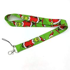 PRICES MAY VARY. Excellent quality materials and print! Perfect for any fan of the Dr. Seuss character or books! Measures approximately 17.7 inches in length! Great for gifting, stocking stuffers and much more! Anime Source Lanyards, keychains, and other memorabilia are excellent quality for an fan of the fiction characters or series! The Grinch Who Stole Christmas, Childrens Book Characters, Grinch Who Stole Christmas, Lanyard Keychain, School Supply Labels, Retractable Badge Holder, Book Character, Phone Strap, Retractable Badge Reel