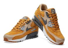 nike-air-max-90-premium-desert-orche-2 Sneakers Fashion Nike, Sneakerhead Fashion, Air Max 90 Premium, Custom Nike, Nike Shoes Outlet, Nike Air Max 95