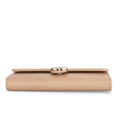 The GG Long Wallet from Gucci features everything you've been looking for. Small but mighty, you can easily fit all your cards, bills and yes, even loose change inside this little gem - and her gorgeous appearance is just the cherry on top. Crafted from beige grained leather and complimented by a gold-tone GG logo, this chic, stylish and practical little baby is just a piece that everyone needs in their life. SPL Exterior Beige grained leather Champagne Gold tone hardware GG logo Snap button closure Immaculate Condition Interior Beige grained leather and Brown fabric lining 12 card slots 3 compartments Zip coin pocket Larger slip pocket for bills Immaculate Condition Sold with Dustbag and box SPL Height 10cm Width 19cm Depth 3.5cm Small But Mighty, Loose Change, Gg Logo, Brown Fabric, Cherry On Top, Champagne Gold, Long Wallet, You've Been, Snap Button