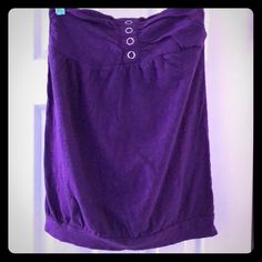 Color Story Bandeau Top Purple Size L Nwot Super Soft 100% Cotton Great For Spring/Summer Summer Strapless Cotton Tops, Cotton Strapless Tops For Day Out, Fitted Purple Tube Top For Summer, Purple Strapless Top For Spring, Color Story, Color Stories, Bandeau Top, Woman Colour, Color Purple