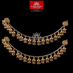 Kameswari Jewellers, Buy Earrings Online, Indian Jewelry Earrings, Gold Jewelry Outfits, Antique Gold Jewelry Indian, Indian Bridal Jewelry Sets, Gold Jewelry Simple Necklace