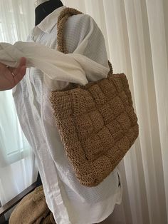 Paper rope bag, handmade bag Rope Purse, Rope Bag, Handmade Bags, Favorite Things Gift, Purses And Handbags, Labour Day, Shoulder Bag, Electronic Accessories, Paper Party Supplies