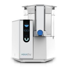 the aquatu water purifier is shown in front of a white background