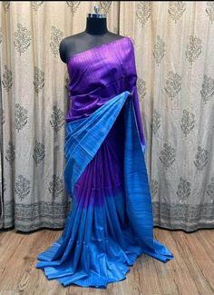 ☘️ *_New Design Arrived Today_* Pattern :- *_TUSSAR GHICHA 3D SAREE_* Fabric :-  *_EXCLUSIVE PURE SILK SAREE*  *SILK MARK CERTIFICATE 🏷(tag)* Blouse Type :- *_RUNNING BLOUSE PIECE_* Luxury Tussar Silk Saree With Unstitched Blouse, Purple Raw Silk Handloom Saree, Purple Handloom Tussar Silk Saree, Blue Raw Silk Saree With Weaving Work, Purple Cotton Silk Handloom Saree, Purple Handloom Cotton Silk Saree, Multicolor Handloom Tussar Silk Pre-draped Saree, Multicolor Handloom Slub Silk Pre-draped Saree, Multicolor Slub Silk Saree With Weaving Work