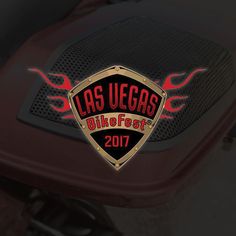 the las vegas bikefest logo is shown