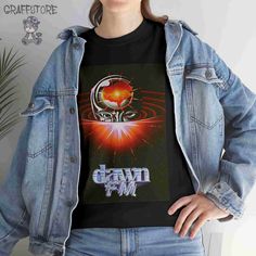 Weeknds Dawn Fm T Shirt | Trilogy Kissland Starboy Xo After Hours The Weeknd T Shirts, Dawn Fm, Warren Lotas, Vintage Basketball, Retro Basketball, Minnie Shirt, Basketball Shirts, Disney Shirt, Pumpkin Shirt