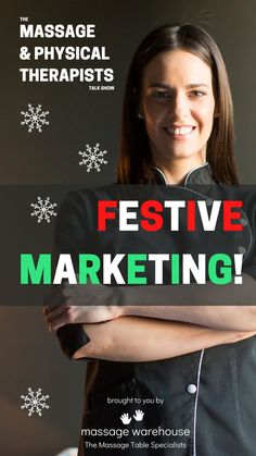 In the 6th edition of The Massage & Physical Therapists Talk Show we ask our panel about their marketing! With the Christmas fast approaching now is the time to start inspiring clients with some massage related gifts! Click on the image to hear our panel discuss whether they market more heavily at certain times of the year & what offers and promotions they have planned for the festive season! #MassageTherapy #MassageTherapist #MassageTherapyBusiness #MassageWarehouse #SportsMassageTherapist Now Is The Time, Festive Season, Christmas Shopping