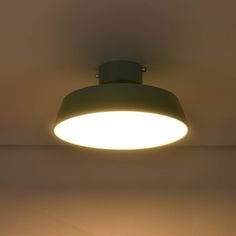 This modern semi-flush mount ceiling light, with its sleek drum shape and trendy macaron blue finish, adds a touch of contemporary style and soft illumination to any room. Designed with an 18W integrated LED light source emitting a cozy 3000K warm light, this fixture combines energy efficiency with a stylish appearance. Its minimalistic, angled iron shade with a 350-degree adjustable chrome pivot adds both form and function, making it perfect for kitchens, hallways, or bedrooms. This fixture’s c Boys Room Light Fixture, Bungalow Remodel, Semi Flush Mount Light, Boy Toddler Bedroom, Toddler Boy Room, California Bungalow, Inspired Interiors, Green Led, Room Chandelier