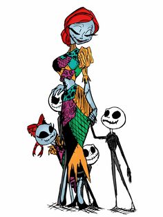 an image of a cartoon character with skeletons