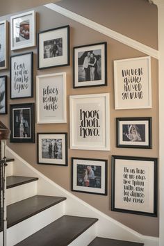 The Best Wall Layouts for Showcasing Your Photo Collection Living Room Wall Collage Ideas, Picture Wall Collage Ideas, Room Wall Collage Ideas, Staircase Photo Wall, Crafts With Photos