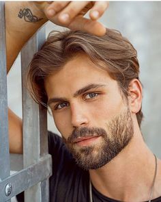 Mens Haircuts Short Hair, Great Beards, Gray Hair Highlights, Corte De Cabelo Masculino, Mens Haircuts Short, Braids For Kids, Kids Braided Hairstyles