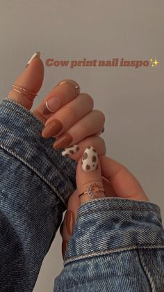 Winter Nails Tips, Country Nail Designs, Wolverine Nails, Brown Nail Art, Western Nails, Country Nails, Summer Nail Art, Almond Nails Designs, Brown Nails