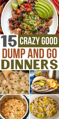 15 crazy good dump and go dinners that are easy to make in the slow cooker