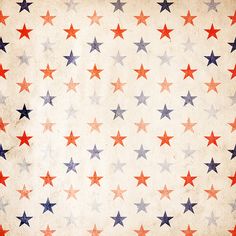 an old paper with red, white and blue stars in the center is shown for use as a background or wallpaper