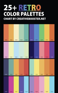 the color palettes in this poster are very colorful, and it's easy to use