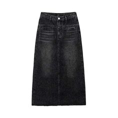 Revive the energy of the Y2K era with this sanded. high-waisted long denim skirt from our 2023 Autumn Collection. A stylish ode to the millennium's iconic fashion sense. the skirt is a timeless blend of aged charm and modern elements. From the playful buttons and zipper closure to the vibrant painted prints. this skirt is sure to make you stand out and impress.Why You'll Fall In LoveThis y2k trend denim skirt is patterned for the modern fashionista who's unafraid to express her style. Its loose High Waist Denim Skirt For Streetwear, High Waist Washed Skirt, High-waist Washed Denim Skirt For Fall, High Waist Washed Denim Skirt For Fall, Fall Streetwear High-waisted Denim Skirt, Denim Skirt With Five Pockets, High Rise Dark Wash Denim Skirt For Streetwear, Long Jean Skirt, Womens Denim Skirts