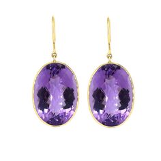 18K Gold Pink Amethyst Statement Earrings (30ct), Amethyst Drop Earrings, February Birthstone Earrings, Amethyst Jewellery Gift For Her. Product Details > Gemstone - Natural Pink Amethyst > Materials - 18k Solid Yellow Gold > Gemstone Shape - oval > Earring Length : 35 mm Approx >Earring Width :15 mm Approx > Gemstone weight - 30.80 carats approx > Gross Weight - 10.900 grams > Setting type - bezel setting *Production Time: Generally we keep stock of all products but if b Purple Briolette Fine Jewelry Earrings, Amethyst Briolette Earrings For Formal Occasions, Formal Amethyst Briolette Earrings, Round Purple Earrings With Gemstone Accents, Purple Gemstone Accented Round Earrings, Purple Oval Fine Jewelry Earrings, Amethyst Gemstone Earrings For Formal Occasions, Purple Gemstone Accent Round Earrings, Purple Round Earrings With Gemstone Accents