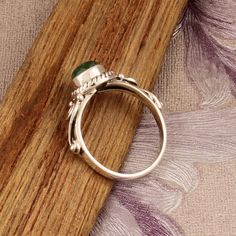 #Mother's Day gift itemsNatural Green Jade AAA+Quality Gemstone Ring,Engagement Ring 925-Antique Silver Ring,Round Stone Ring,Sterling Silver Ring,Index Finger Ring Stone Name - Green Jade Stone Color - Green Ring Size - 5 To 14 Size Available 2021 Spring Summer Trends Design ETSY MOTHER' DAY GIFTLabor Day # BestSeller bridesmaid gift personalized jewelry deco -handmade christmas gifts birthstones best friend gifts christmas decorationsetsy cyber week sale 2021 gift for herValentine's Day Early Silver Emerald Ring With Bezel Setting For Promise, Silver Round Emerald Promise Ring, Stamped 925 Open Emerald Ring For Anniversary, Sterling Silver Emerald Ring Stamped 925 For Wedding, Sterling Silver Emerald Ring With Round Band As Gift, Emerald Promise Ring Stamped 925 For May Birthstone, Emerald Ring With Sterling Silver Round Band As Gift, Silver Emerald Promise Ring, Hallmarked Round Band Emerald Ring For Gift