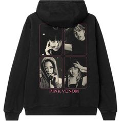 An official licensed BlackPink Unisex Pullover Hoodie featuring the 'Pink Venom Group Photo' design motif. This high quality Pullover Hoodie is available in a black colourway. High quality cotton pullover hoodie with drawstring hood and pouch pockets, features front and back printing. Black Kpop Sweatshirt For Streetwear, Kpop Style Hooded Hoodie For Streetwear, Kpop Style Black Sweatshirt For Streetwear, Black Kpop Graphic Print Sweatshirt, Black Kpop Sweatshirt With Graphic Print, Black Kpop Style Graphic Print Sweatshirt, Pink Band Merch Sweatshirt For Streetwear, Blackpink Venom, Blackpink Hoodie