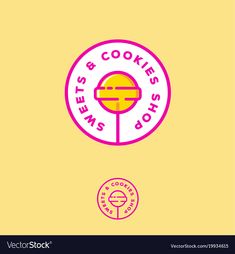 the logo for sweets and cookies shop