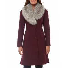 Gorgeous Wool Coat With Removable Faux Fur In Burgundy. Fully Lined, Side Pockets. Armpit To Armpit 23 3/4” Waist Measured High T Of Beginning Of Pockets 22 1/4” Length Shoulder To Hem 40 1/2” Casual Preppy Faux Fur Office Feminine Wool Elegant Kate Spade Outerwear For Work, Kate Spade Long Sleeve Outerwear For Fall, Kate Spade Fall Outerwear For Work, Kate Spade Fitted Fall Outerwear, Chic Kate Spade Winter Outerwear, Chic Winter Outerwear By Kate Spade, Chic Long Sleeve Kate Spade Outerwear, Office Feminine, Fit And Flare Coat