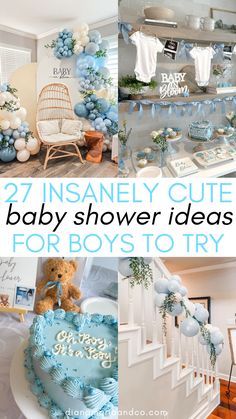 baby shower ideas for boys to try