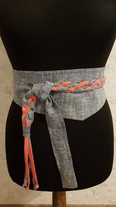 Obi Style, Woman Belt, Natural Linen Fabric, Obi Belt, Wrap Belt, Clothing Details, European Linens, Suspender Belt, Wide Belt