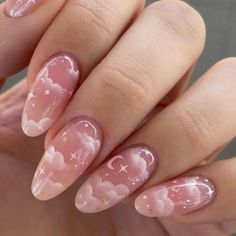 45456223731929 Acrylic Nails Stiletto, Her Nails, White Nail Designs, Blue Nail, White Nail, Cat Kuku, Nail Designs Spring, Bling Nails, Nail Arts