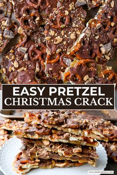 Whip up this irresistible Christmas cracker toffee with pretzels for the ultimate sweet and salty treat! This easy Christmas crack recipe combines buttery toffee, crispy pretzels, and rich chocolate, making it the perfect holiday snack or gift for friends and family. Christmas Pretzel Cracker Toffee, Chocolate Toffee Pretzels, Christmas Pretzel Toffee, Christmas Cracker Toffee With Pretzels, Christmas Candy With Pretzels, Christmas Cracker Toffee, Pretzel Toffee Recipe, Christmas Goodies Recipes, Christmas Snack Ideas