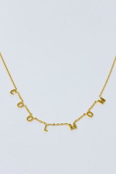 If you are a mom, specially cool mom, you need this necklace for sure! Dainty and high polished COOL MOM around the chain is absolutely simple and chic that is perfect design for all cool moms. It sits perfectly around neck. It looks pretty even at close look because each letter is so well made and polished. 16 inch chain with 2 inch extender. Stainless steel, 18 K gold plated. Great quality that last long with no tarnish.Lead and Nickel Free Made in China Cool Mom, Hair Setting, Mom Necklace, Scrunchie Hairstyles, Steel Jewelry, Stainless Steel Jewelry, Hair Accessories Headbands, Headband Hairstyles, Hair Claw