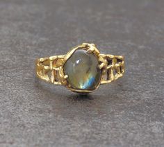 Labradorite Ring, Handmade Ring, Unique Ring, Boho Ring, Anniversary Ring, Wedding Ring, Vintage Ring, Women Ring, Dainty Ring, Promise Ring, Gift Ring, Deco Ring, Gift For Her SIZE :- All Size Are Available. US1 TO US16, If Your Size Not  Listed Feel Free to Contact us METAL :- Brass STONE;- Labradorite Ring can be customized on request and gemstone can be made to any gemstone you want. Same Design Ring Are Upload With Any Gemstone. Please Visit Our Shop to View Complete Collection. If You Need Unique Gold Labradorite Rings, Handmade Bohemian Opal Ring For Healing, Bohemian Hand Forged Promise Ring, Bohemian Handmade Opal Healing Ring, Bohemian Hand Forged Ring, Bohemian Hand Forged Round Ring, Gold Labradorite Rings For Anniversary, Bohemian Handmade Rings For Anniversary, Handmade Bohemian Moonstone Promise Ring