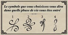 Le symbole que vous choisissez vous dira dans quelle phase de vie vous êtes entré Symbols And Meanings, Spiritual Symbols, Care Quotes, Symbolic Tattoos, Science And Nature, Positive Attitude, You Choose, Life Lessons, Psalms