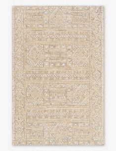 Intricately patterned area rugs instantly make any room feel more complete. This hand-tufted floor rug has an eclectic look that mixes well with modern styles, with a neutral palette and durable construction that's great for high-traffic areas. Neutral Persian Rug, Geometric Rugs, Floor Area Rugs, Viscose Rug, Interior Rugs, Solid Rugs