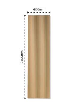 an image of the width of a corrugated roofing sheet, with measurements for each section