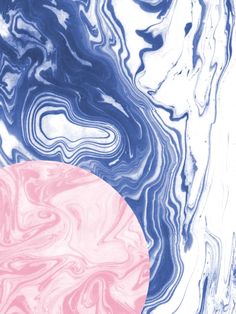 an abstract blue and white background with swirly lines in the form of marbles