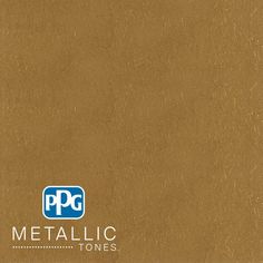 metallic tones are used to create the logo for metalic tone's new products