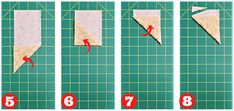 step by step instructions on how to make an origami paper airplane that floats in the air