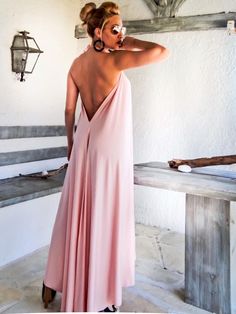 Pink Summer Maxi Dress / Pink Kaftan / Asymmetric Plus Size Dress / Oversize Loose Dress / #35190 This feminine and comfortable summer maxi dress looks as stunning with a pair of heels as it does with flats. You can wear it to the beach or for a special occasion or it can be your everyday dress. SEE COLOR CHART HERE : https://www.etsy.com/listing/235259897/viscose-color-chart?ref=shop_home_active_4 - Handmade item - Materials : viscose * Please Note : To keep a stock of a large variety of colors Pink Asymmetrical Maxi Dress For Beach, Pink Asymmetrical Beach Dress, Asymmetrical Pink Beach Dress, Pink Kaftan, Everyday Dress, Open Back Dresses, Evening Dresses Elegant, Summer Maxi, Fantasy Dress